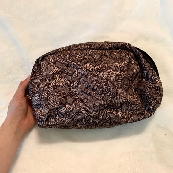 Lavender Black Victoria Secret Bag - Picture 2 of 5